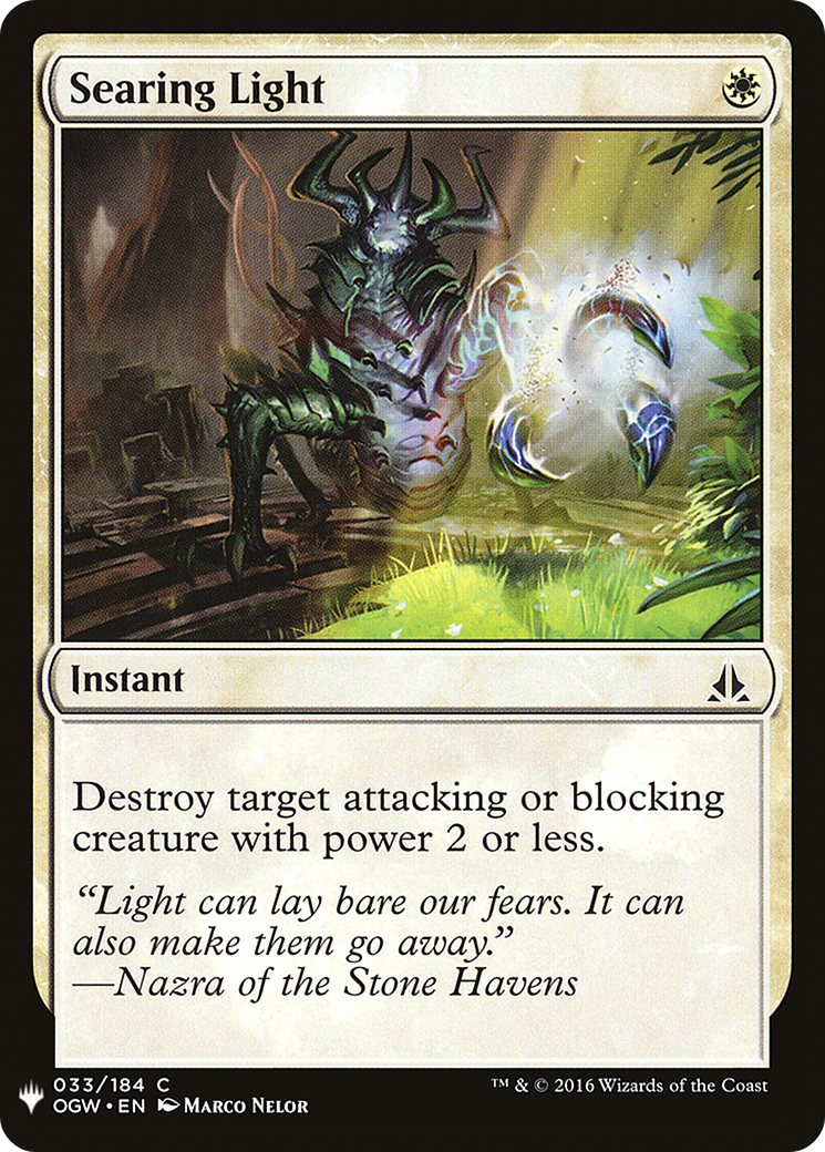 Searing Light [Mystery Booster] | Grognard Games