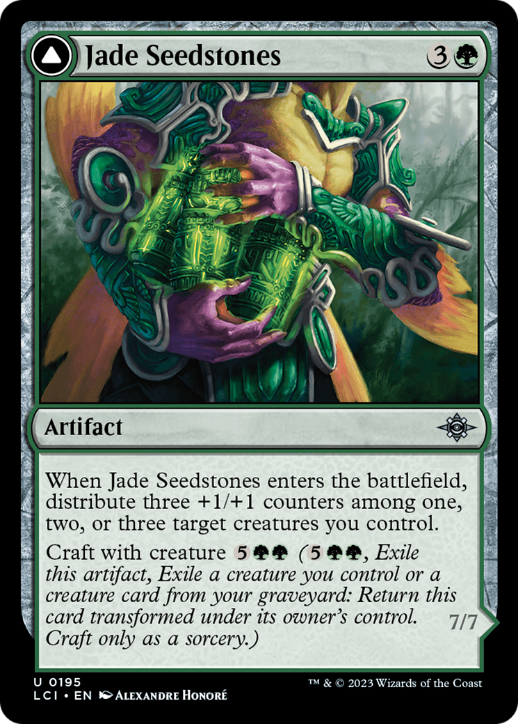 Jade Seedstones [The Lost Caverns of Ixalan] | Grognard Games