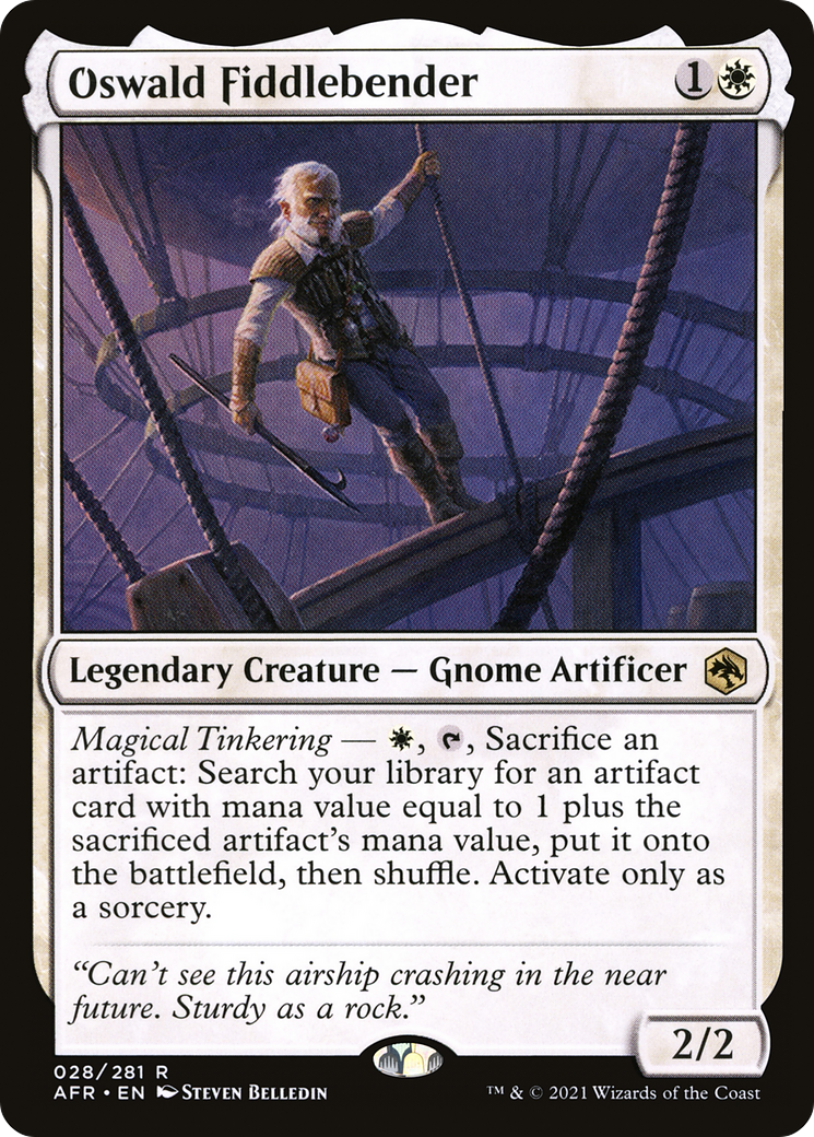 Oswald Fiddlebender [Dungeons & Dragons: Adventures in the Forgotten Realms] | Grognard Games
