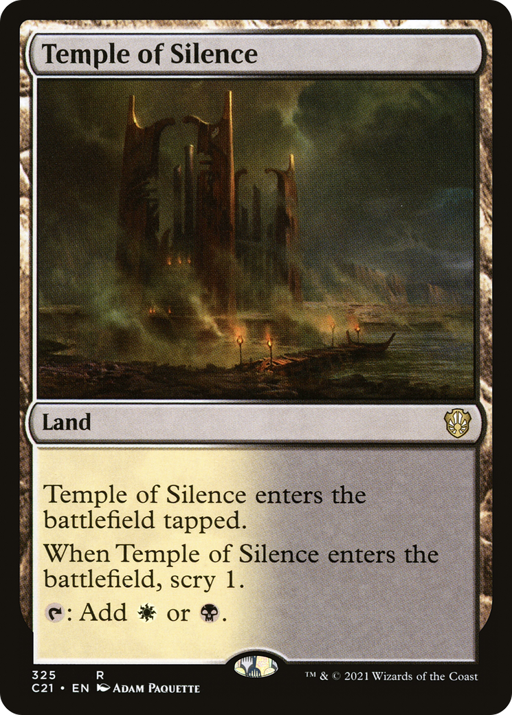 Temple of Silence [Commander 2021] | Grognard Games