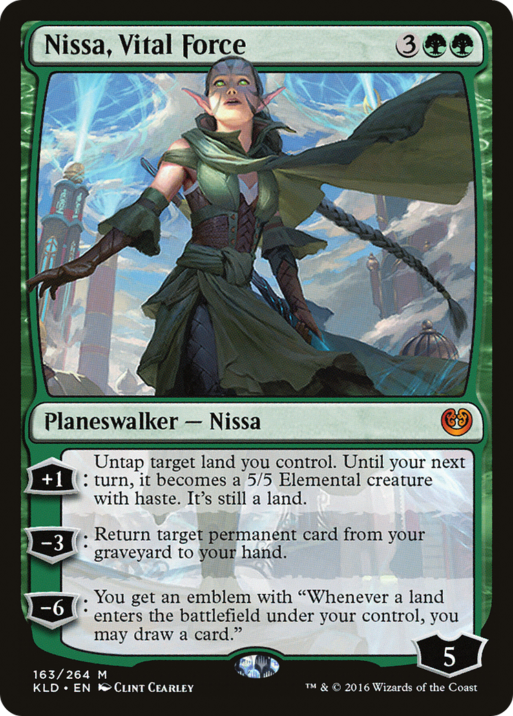 Nissa, Vital Force (KLD-163) - Kaladesh | Grognard Games