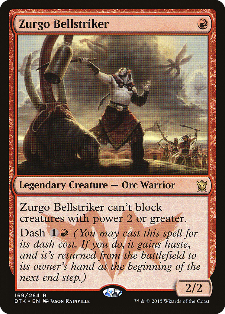 Zurgo Bellstriker [Dragons of Tarkir] | Grognard Games