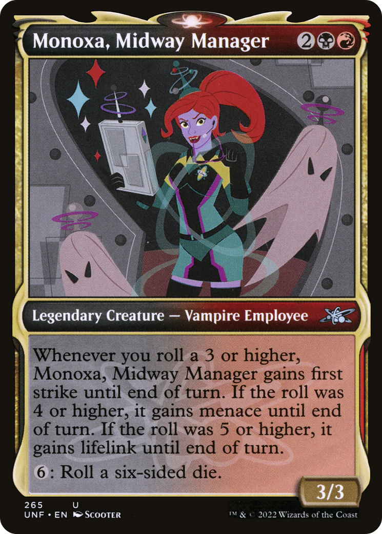 Monoxa, Midway Manager (Showcase) [Unfinity] | Grognard Games