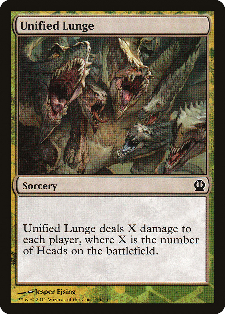 Unified Lunge [Theros Face the Hydra] | Grognard Games