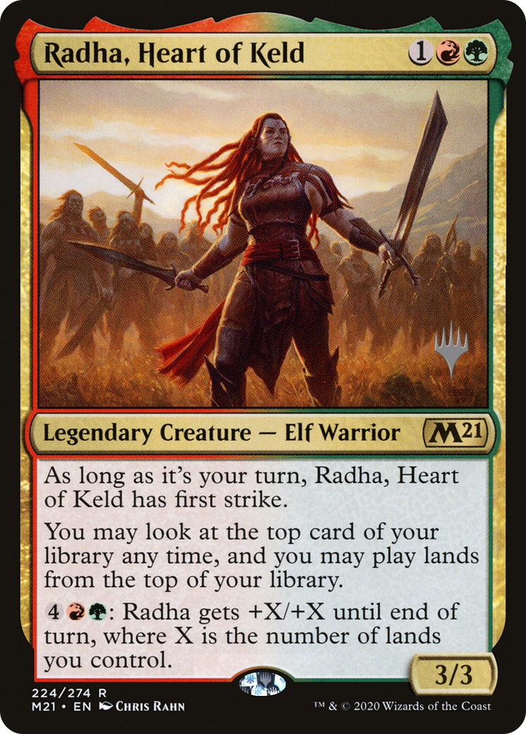 Radha, Heart of Keld (Promo Pack) [Core Set 2021 Promos] | Grognard Games