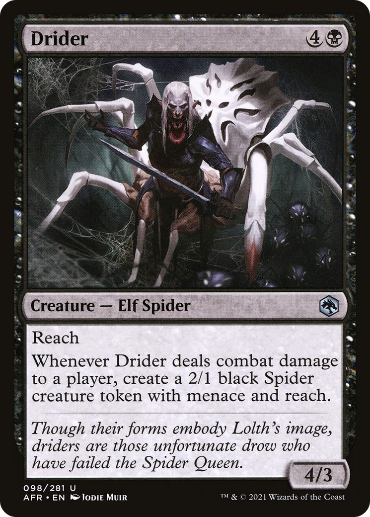 Drider [Dungeons & Dragons: Adventures in the Forgotten Realms] | Grognard Games