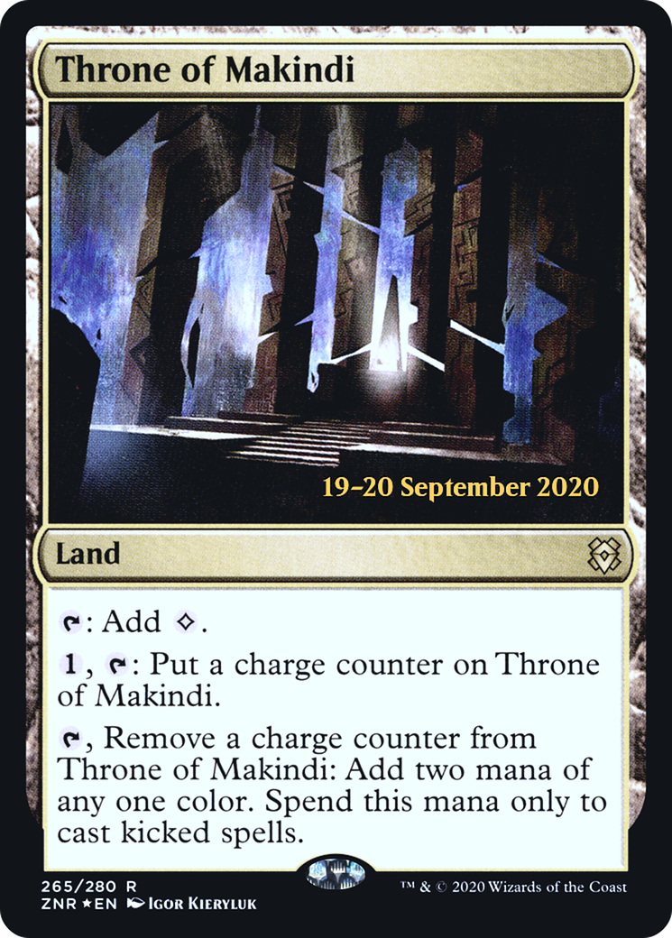 Throne of Makindi [Zendikar Rising Prerelease Promos] | Grognard Games