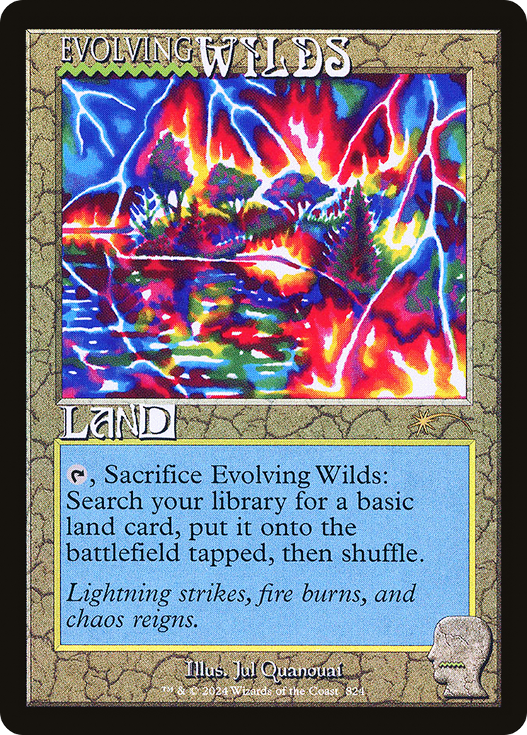 Evolving Wilds (Rainbow Foil) [Secret Lair Drop Series] | Grognard Games