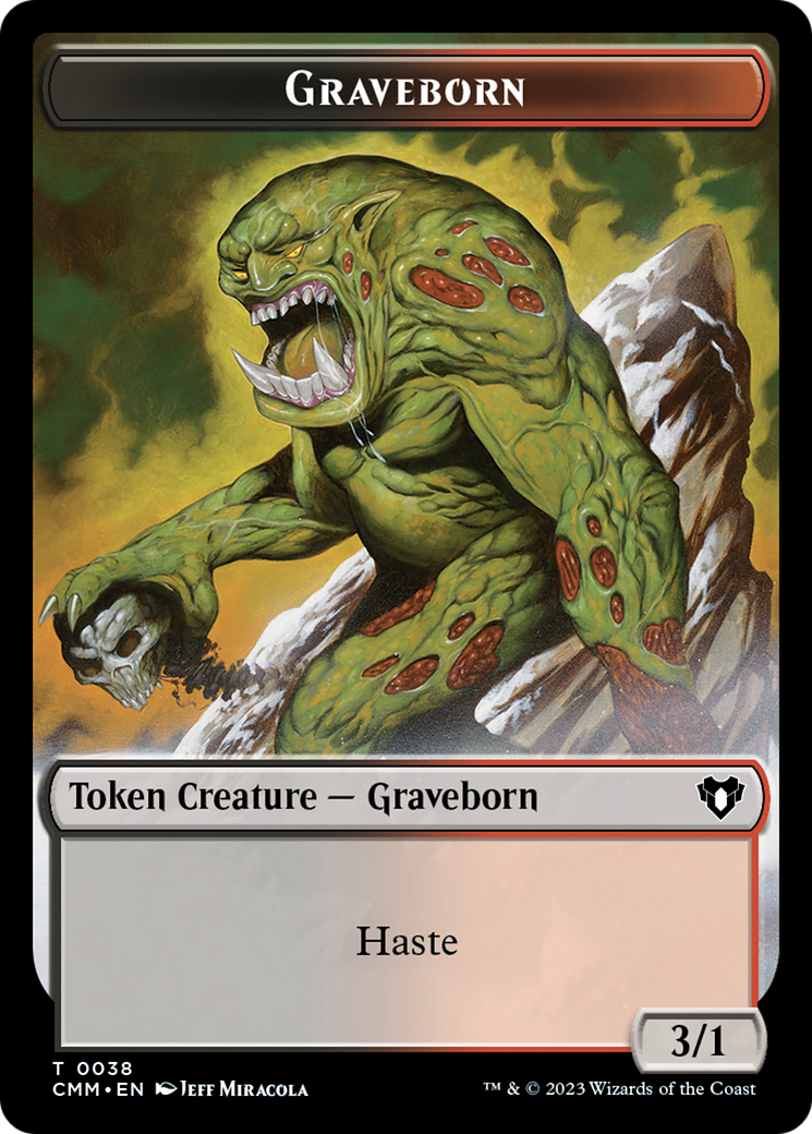 Graveborn Token [Commander Masters Tokens] | Grognard Games