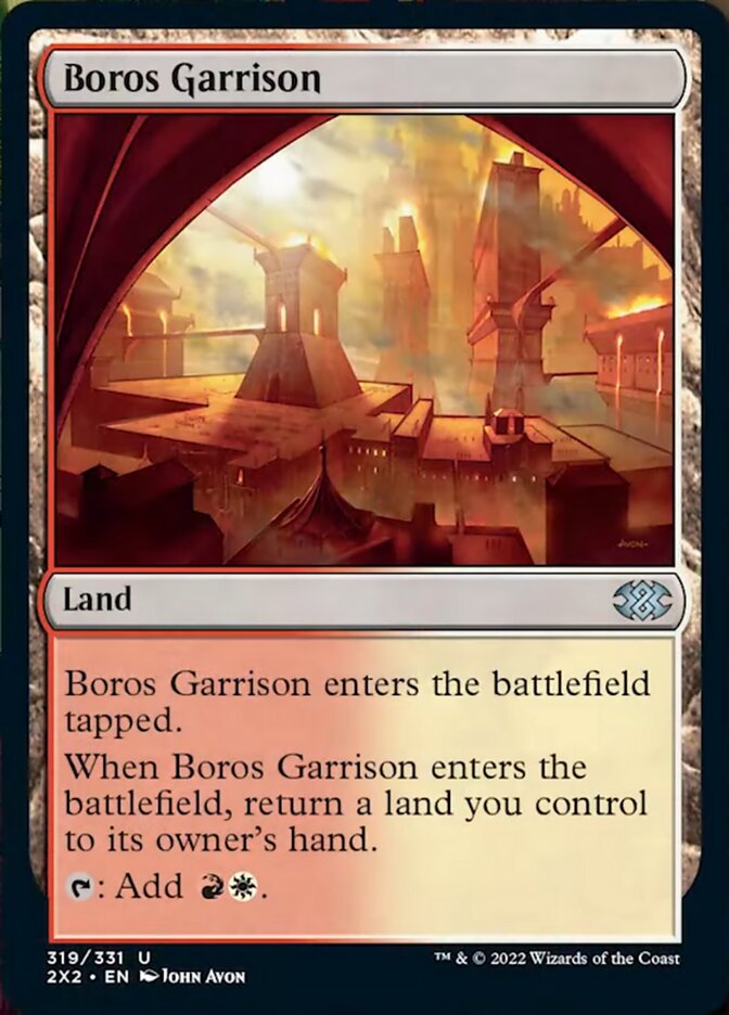 Boros Garrison [Double Masters 2022] | Grognard Games