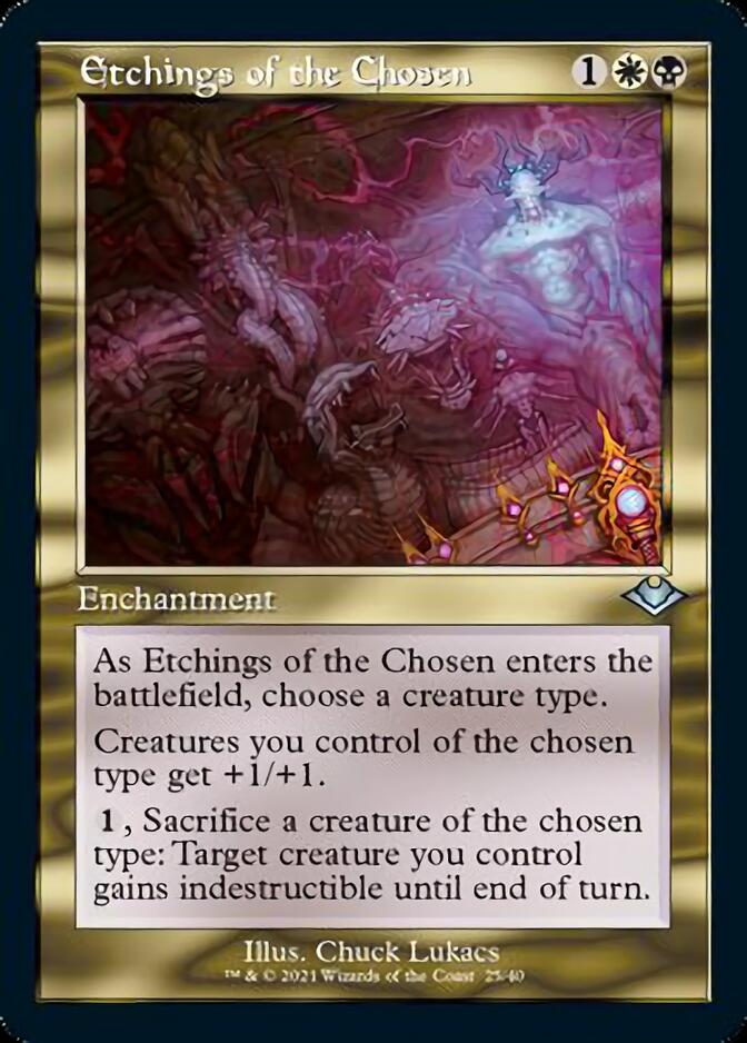 Etchings of the Chosen (Retro) [Modern Horizons] | Grognard Games