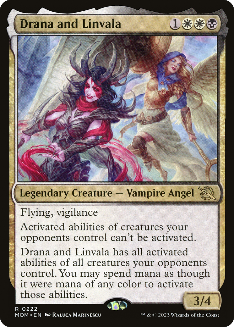 Drana and Linvala [March of the Machine] | Grognard Games
