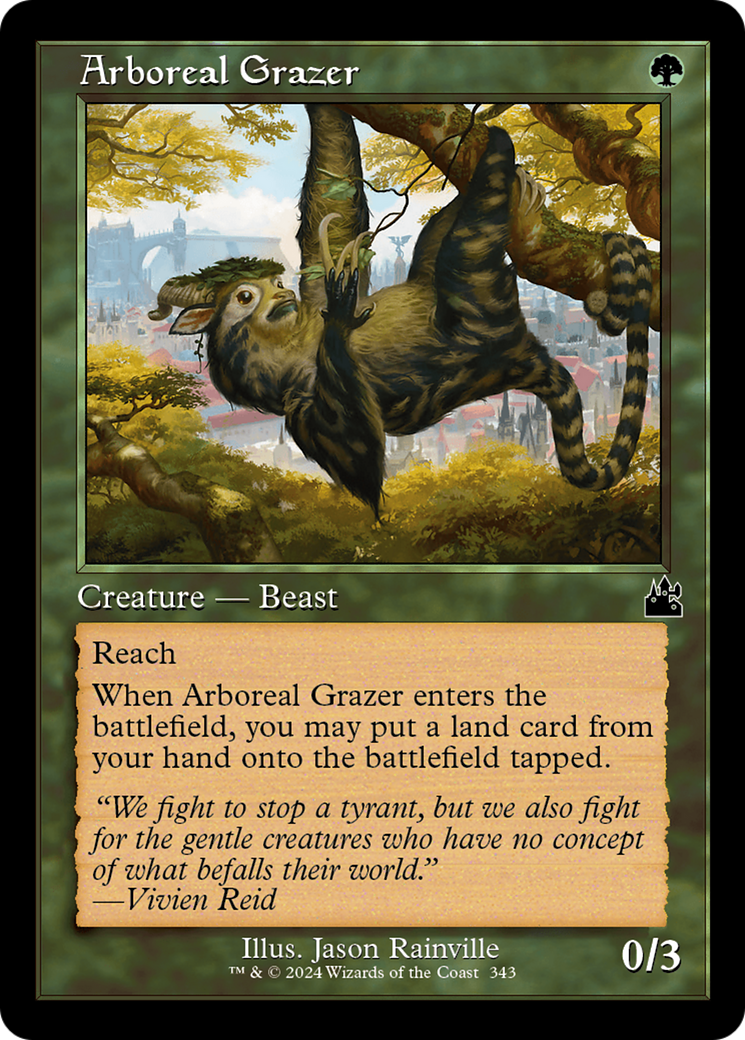 Arboreal Grazer (Retro Frame) [Ravnica Remastered] | Grognard Games
