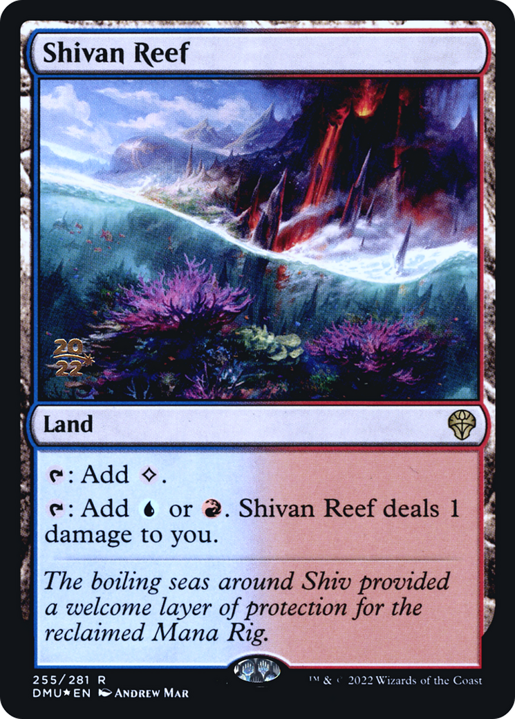 Shivan Reef [Dominaria United Prerelease Promos] | Grognard Games