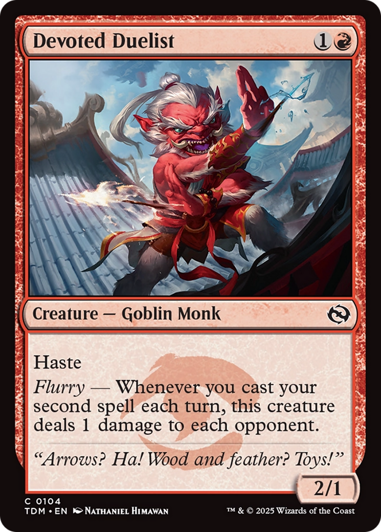 Devoted Duelist [Tarkir: Dragonstorm] | Grognard Games