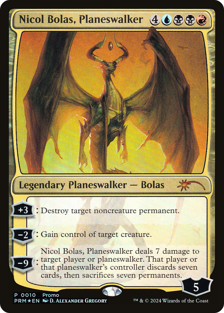 Nicol Bolas, Planeswalker [Media Promos] | Grognard Games