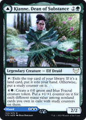 Kianne, Dean of Substance // Imbraham, Dean of Theory [Strixhaven: School of Mages Prerelease Promos] | Grognard Games