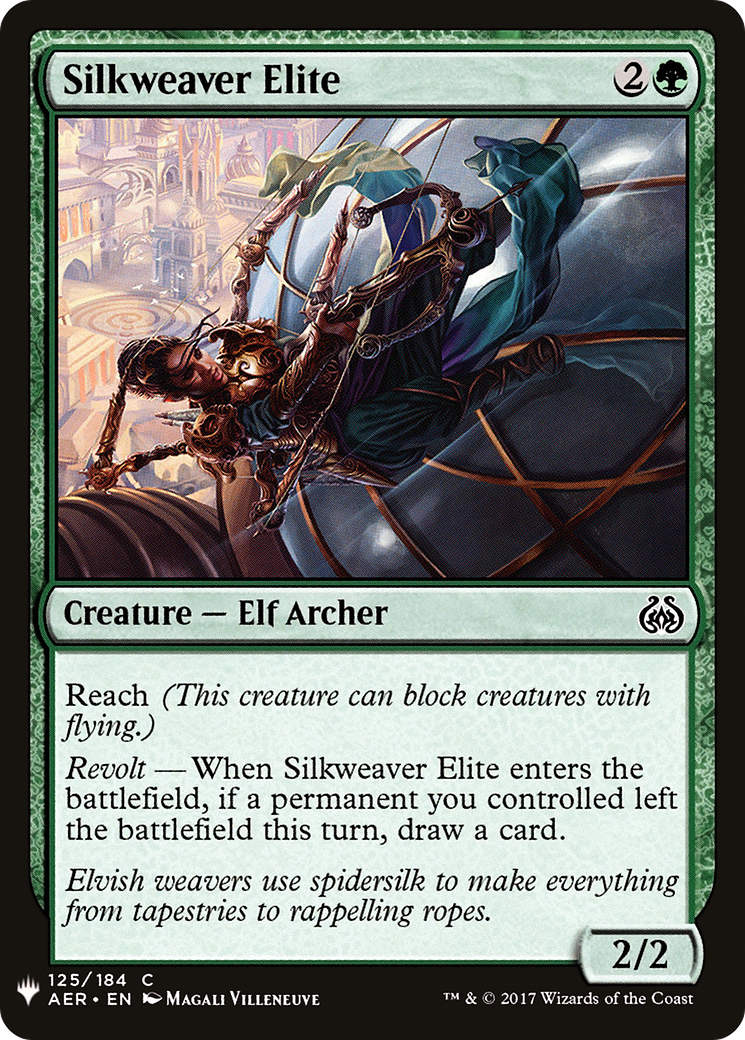 Silkweaver Elite [Mystery Booster] | Grognard Games