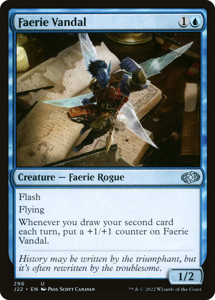Faerie Vandal [Jumpstart 2022] | Grognard Games
