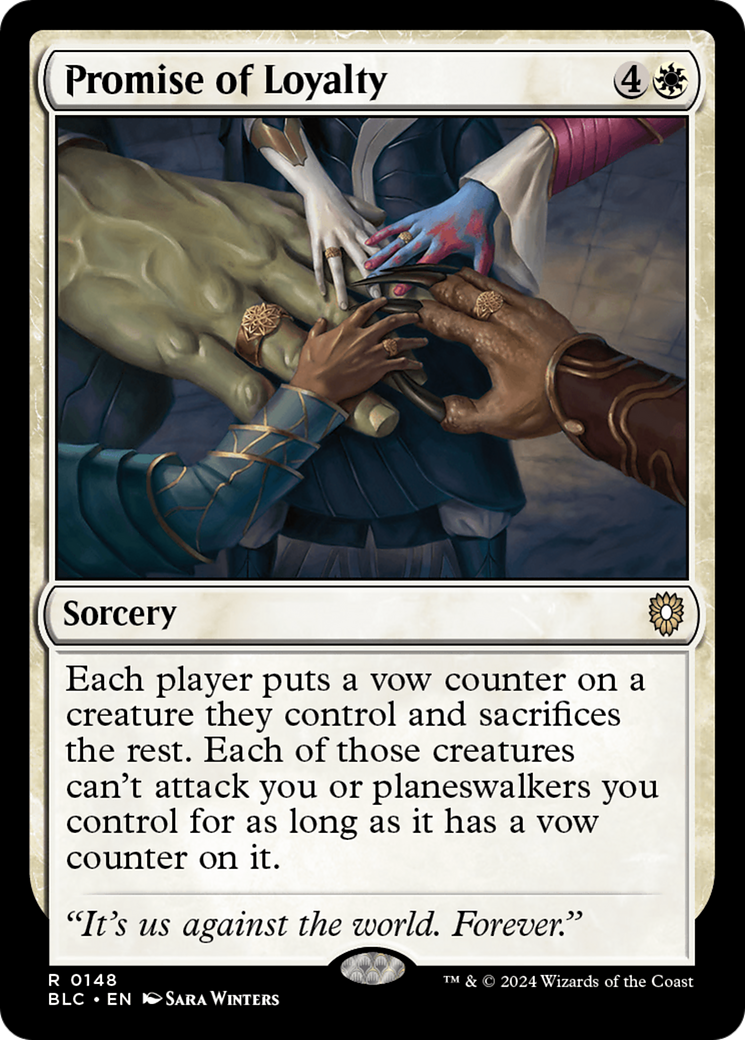 Promise of Loyalty [Bloomburrow Commander] | Grognard Games
