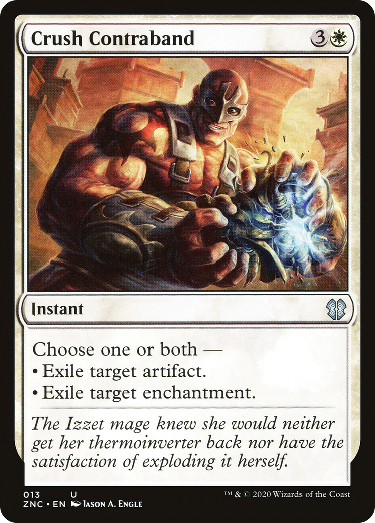 Crush Contraband [Zendikar Rising Commander] | Grognard Games