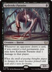Kederekt Parasite [Duskmourn: House of Horror Commander] | Grognard Games