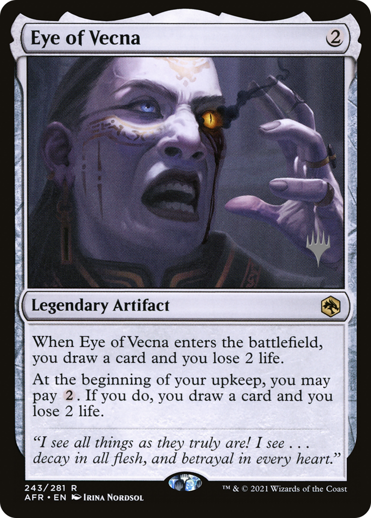 Eye of Vecna (Promo Pack) [Dungeons & Dragons: Adventures in the Forgotten Realms Promos] | Grognard Games