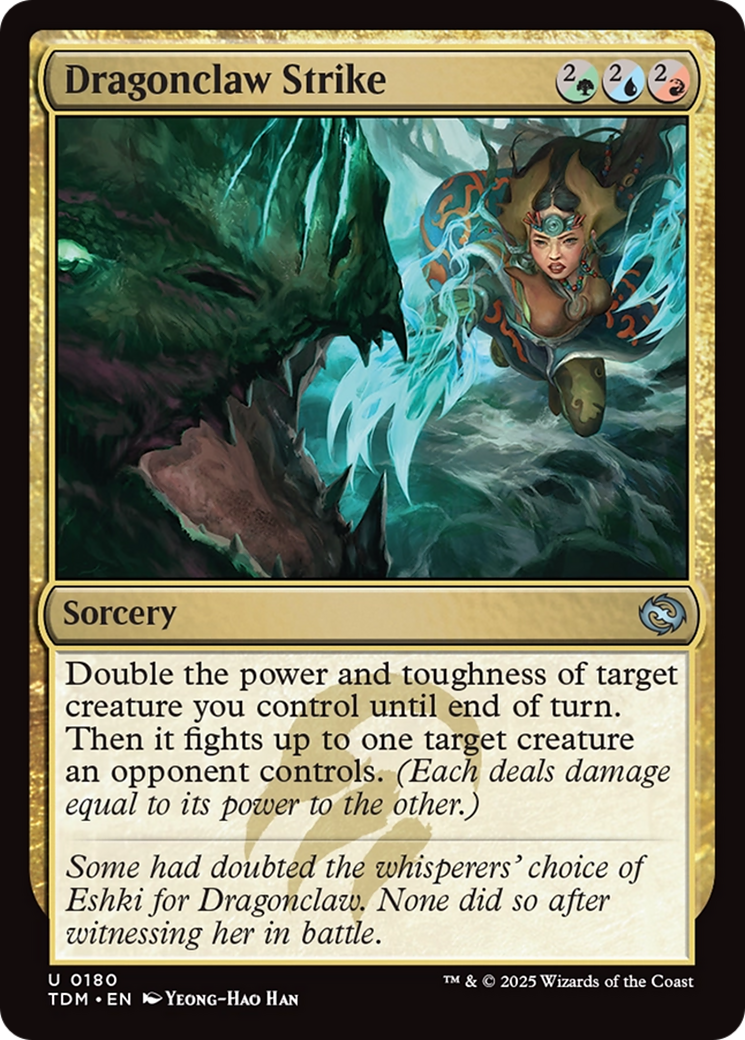 Dragonclaw Strike [Tarkir: Dragonstorm] | Grognard Games