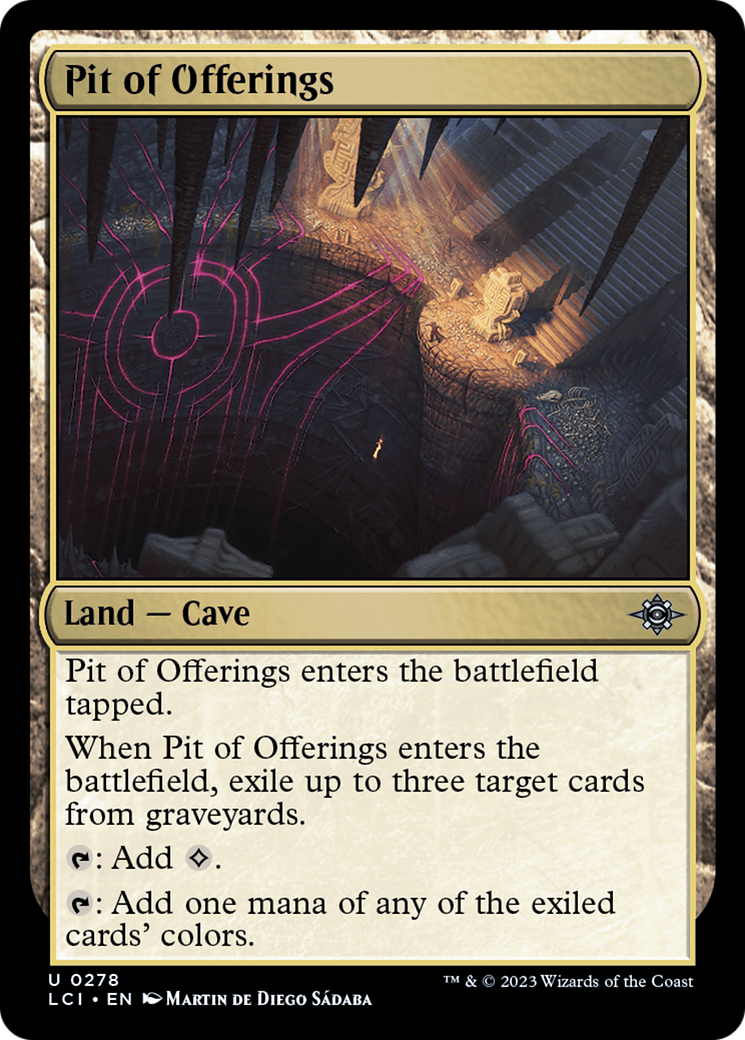 Pit of Offerings [The Lost Caverns of Ixalan] | Grognard Games