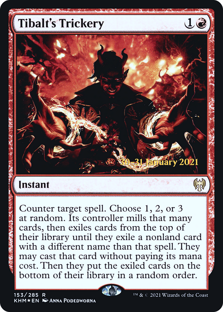 Tibalt's Trickery [Kaldheim Prerelease Promos] | Grognard Games