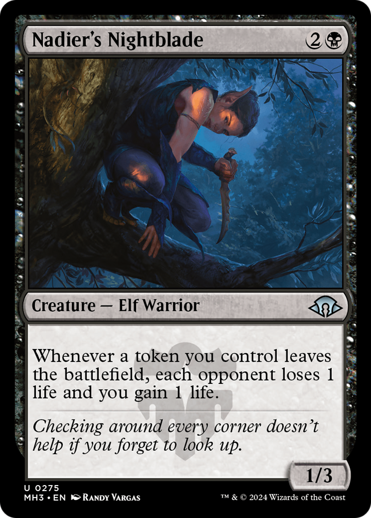 Nadier's Nightblade [Modern Horizons 3] | Grognard Games