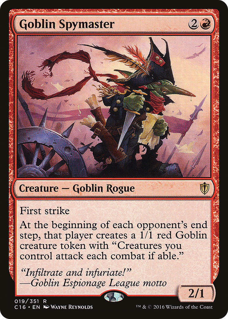 Goblin Spymaster (C16-019) - Commander 2016 | Grognard Games
