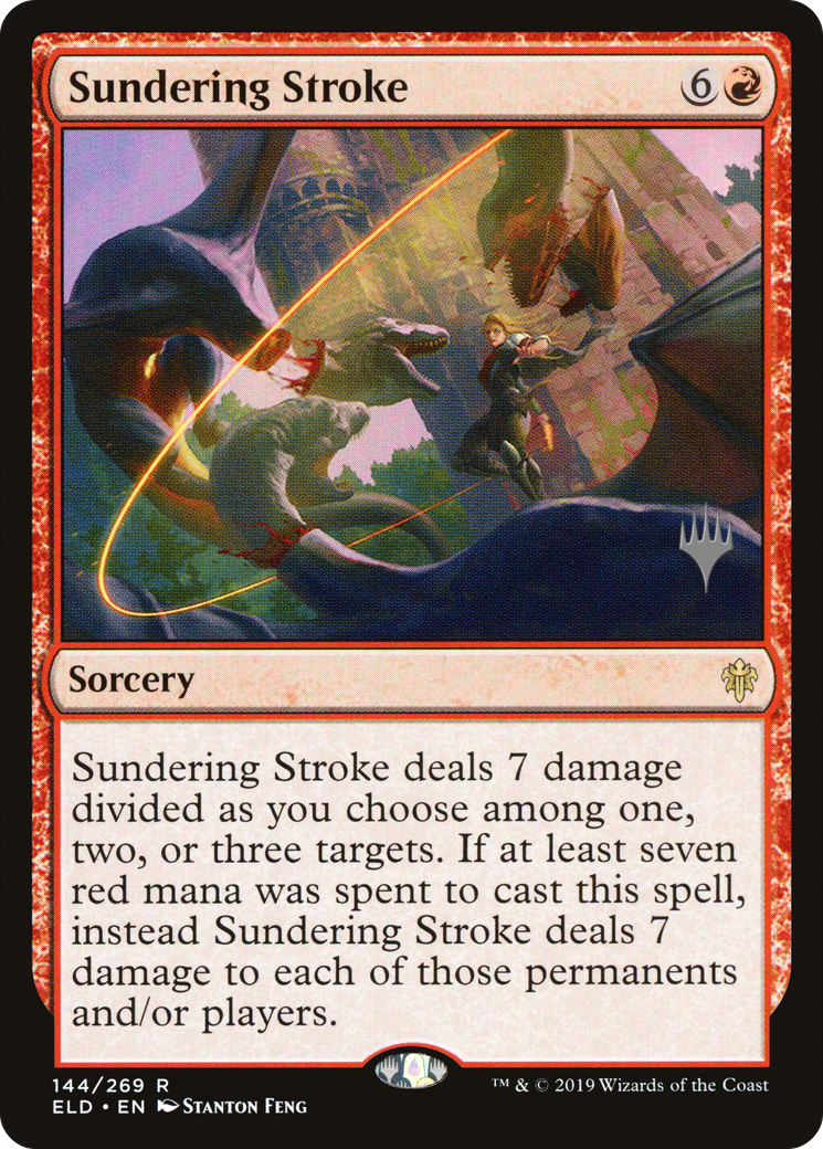 Sundering Stroke (Promo Pack) [Throne of Eldraine Promos] | Grognard Games