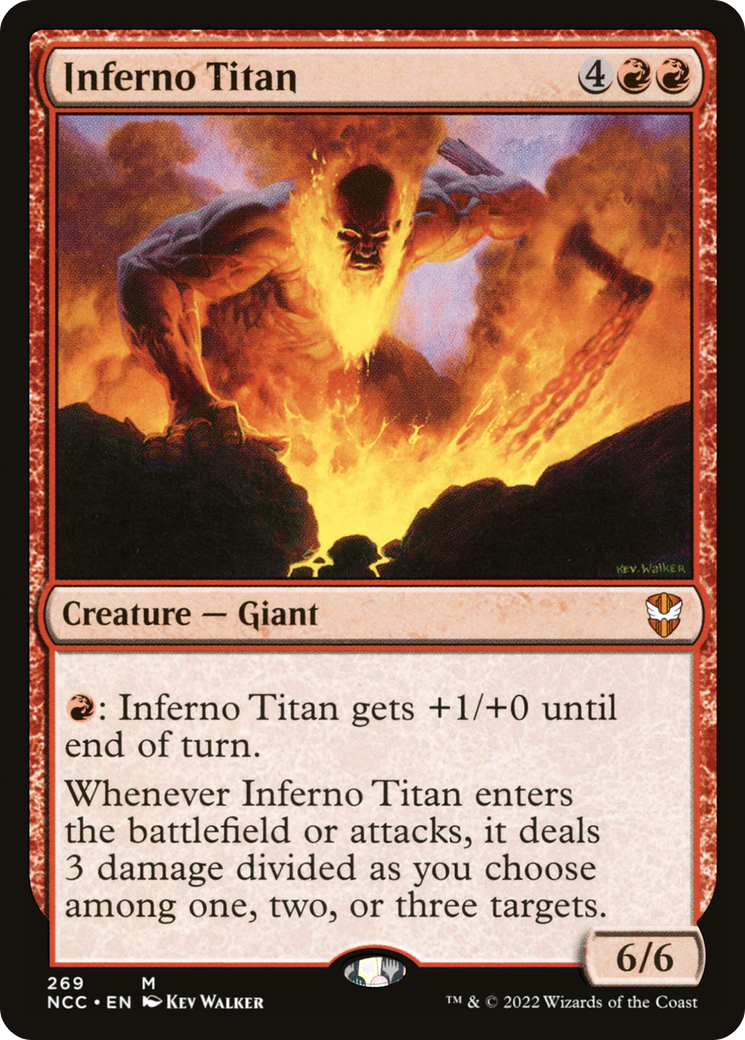 Inferno Titan [Streets of New Capenna Commander] | Grognard Games