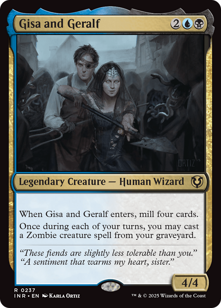 Gisa and Geralf [Innistrad Remastered] | Grognard Games