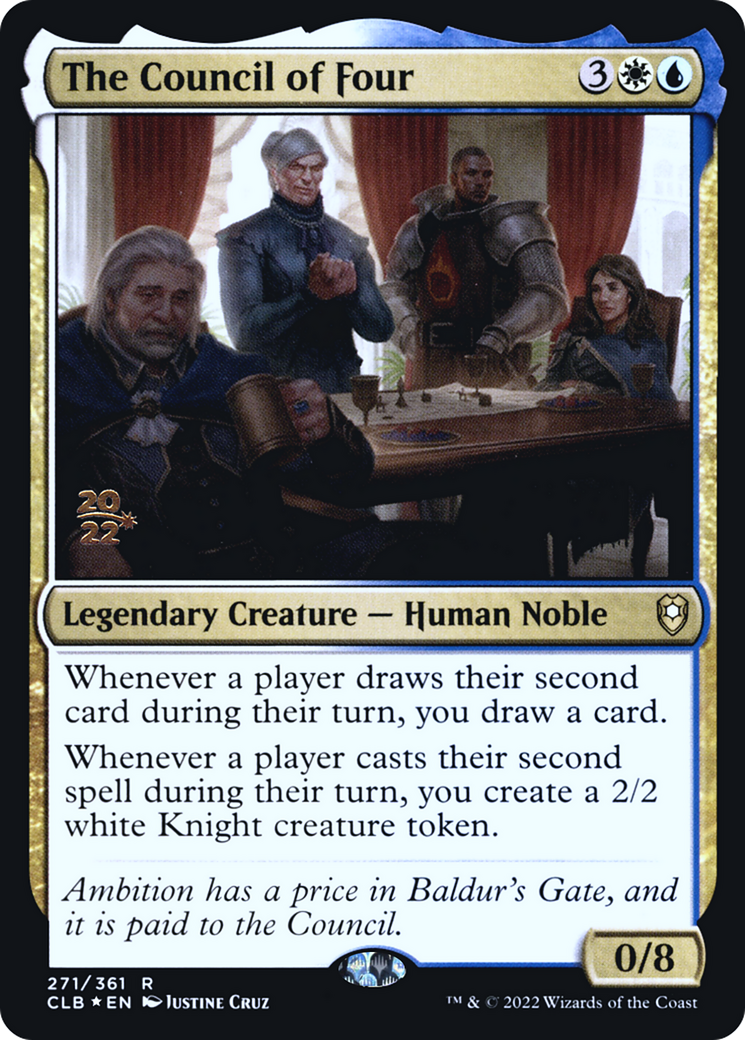 The Council of Four [Commander Legends: Battle for Baldur's Gate Prerelease Promos] | Grognard Games