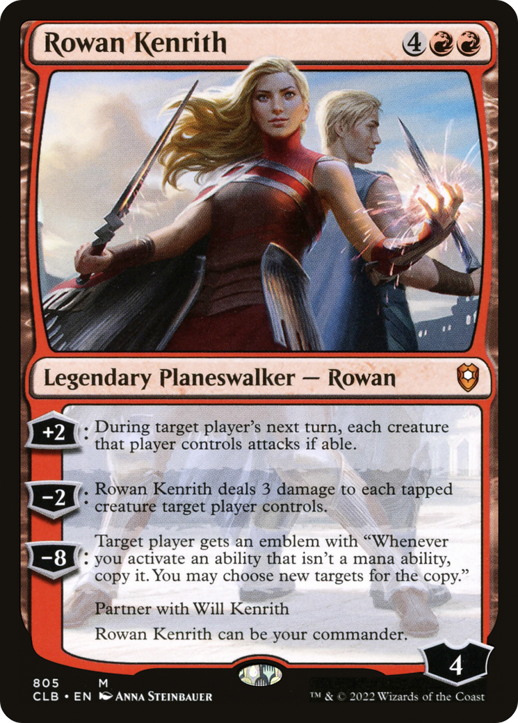 Rowan Kenrith [Commander Legends: Battle for Baldur's Gate] | Grognard Games