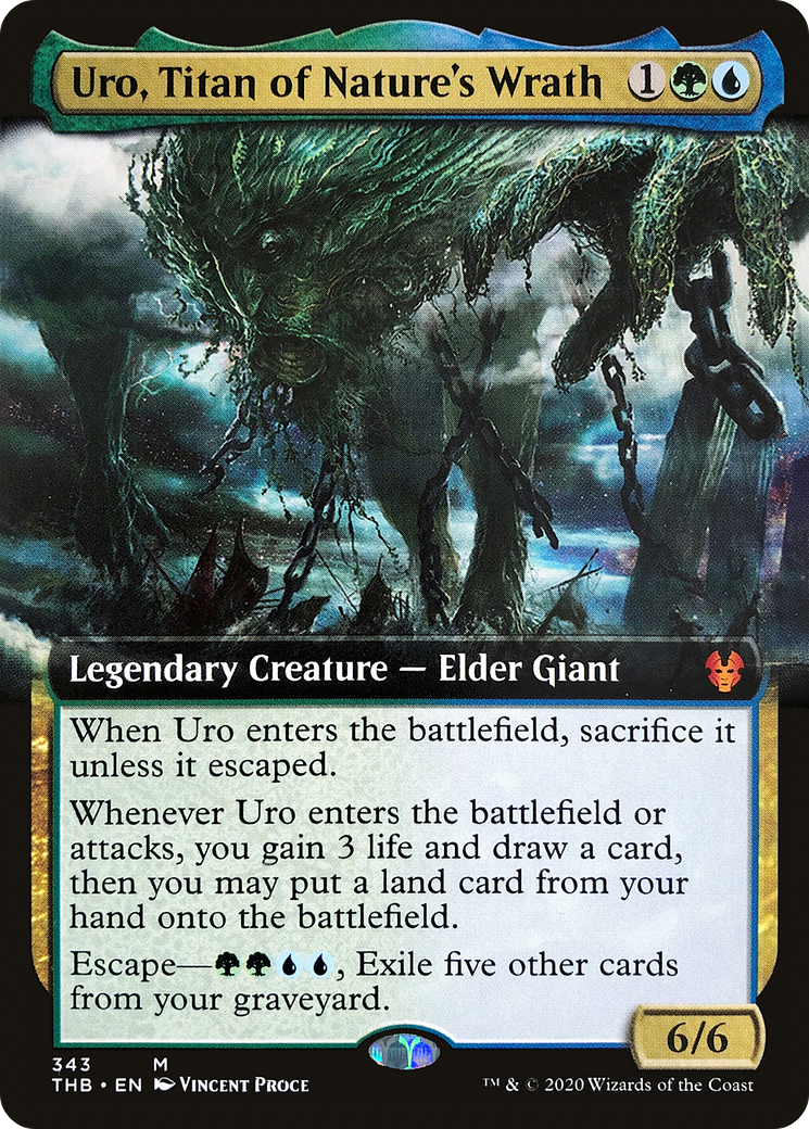 Uro, Titan of Nature's Wrath (Extended) [Theros Beyond Death] | Grognard Games