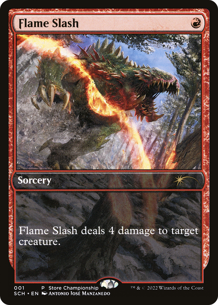 Flame Slash (Extended Art) [Store Championships 2022] | Grognard Games