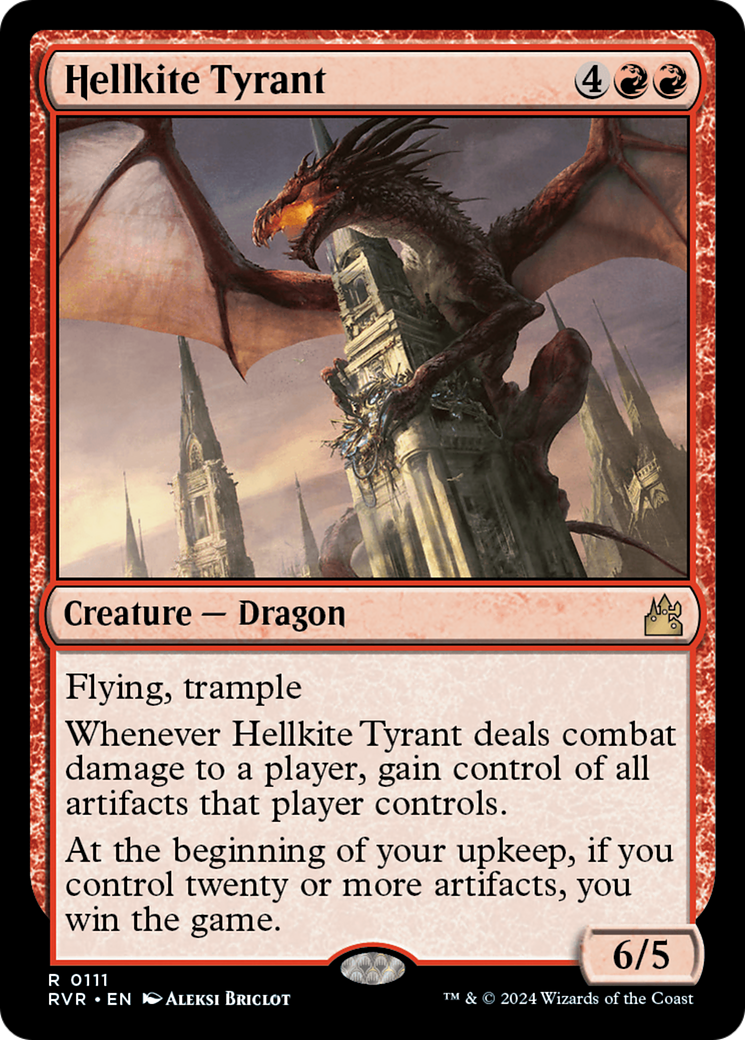Hellkite Tyrant [Ravnica Remastered] | Grognard Games