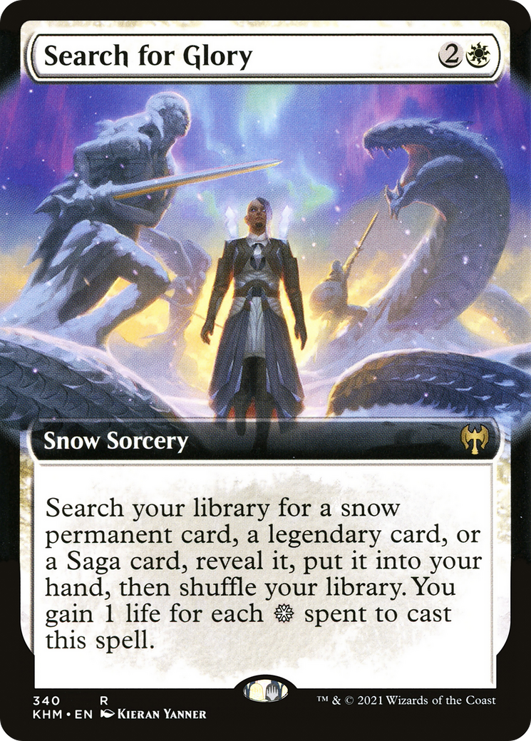 Search for Glory (Extended Art) [Kaldheim] | Grognard Games