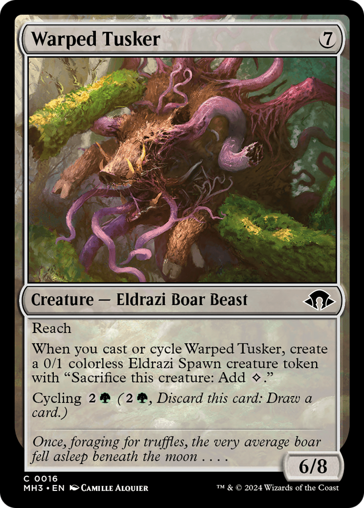 Warped Tusker [Modern Horizons 3] | Grognard Games