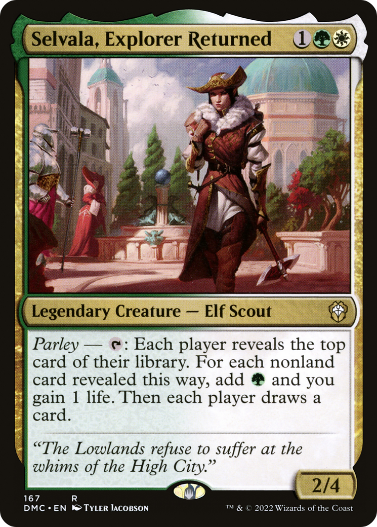 Selvala, Explorer Returned [Dominaria United Commander] | Grognard Games