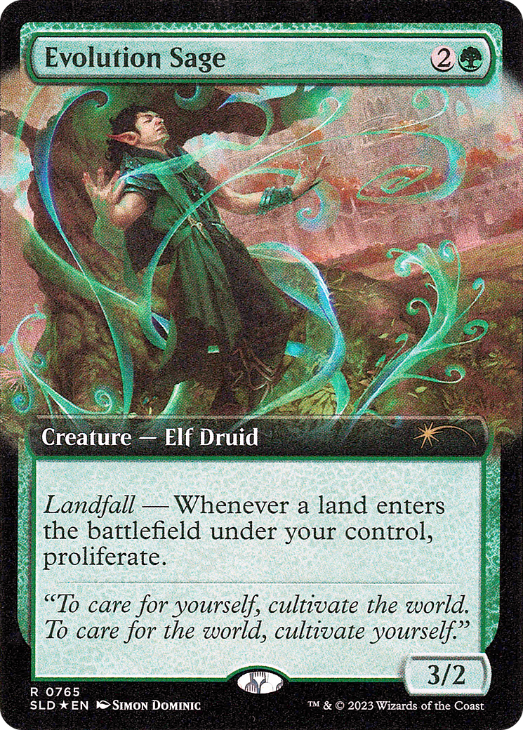Evolution Sage (Extended Art) [Secret Lair Drop Series] | Grognard Games