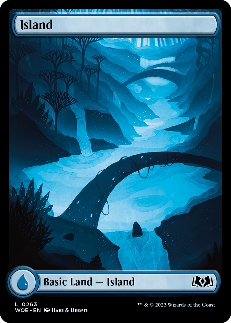 Island (263) (Full-Art) [Wilds of Eldraine] | Grognard Games