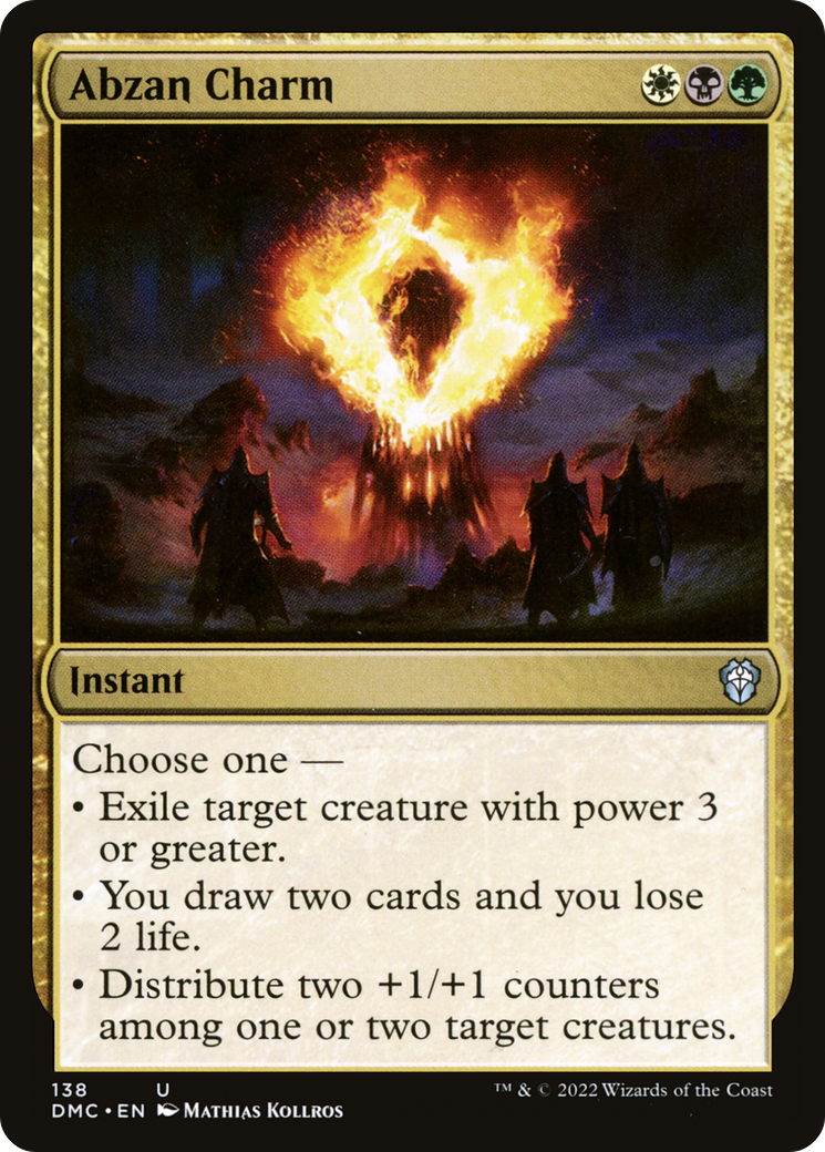 Abzan Charm [Dominaria United Commander] | Grognard Games