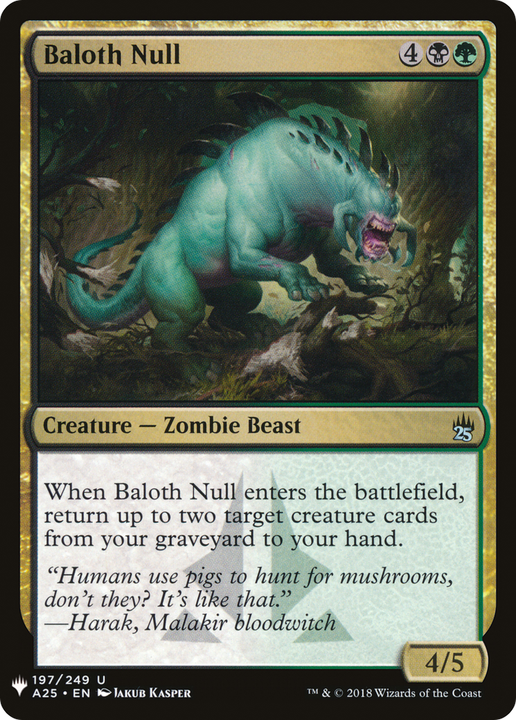 Baloth Null [Mystery Booster] | Grognard Games