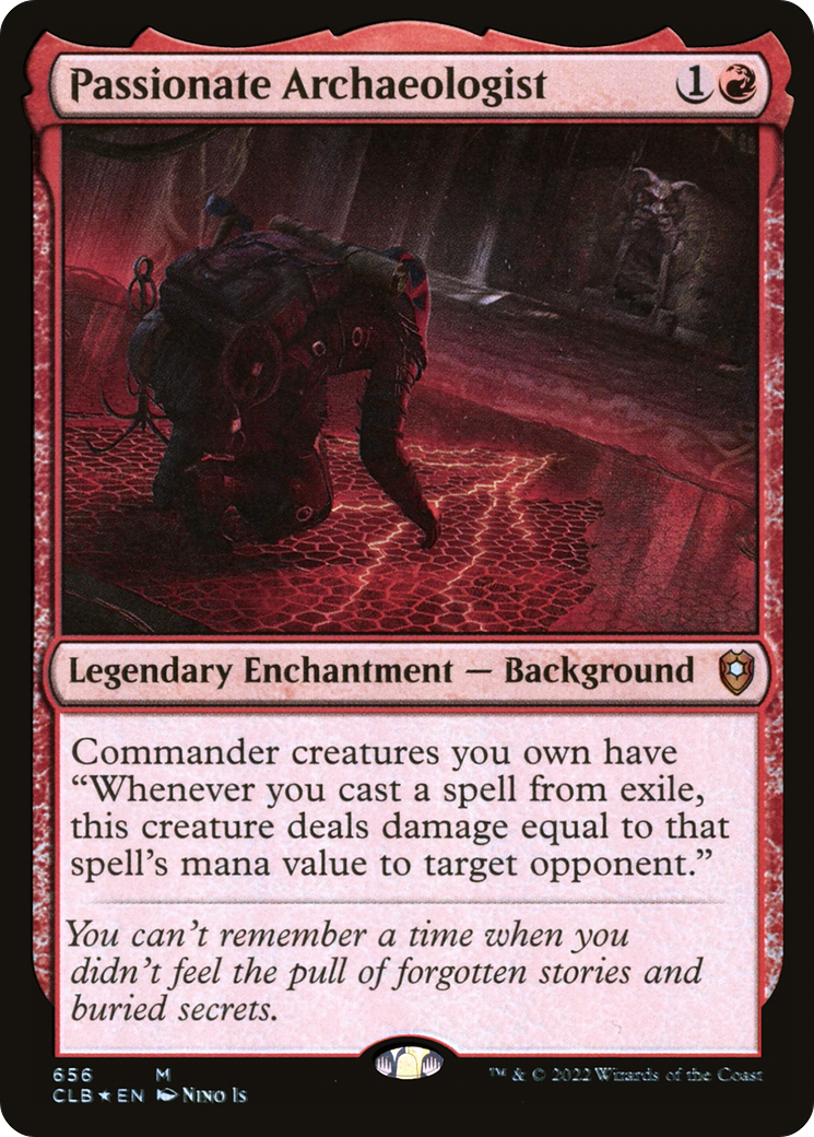 Passionate Archaeologist [Commander Legends: Battle for Baldur's Gate] | Grognard Games