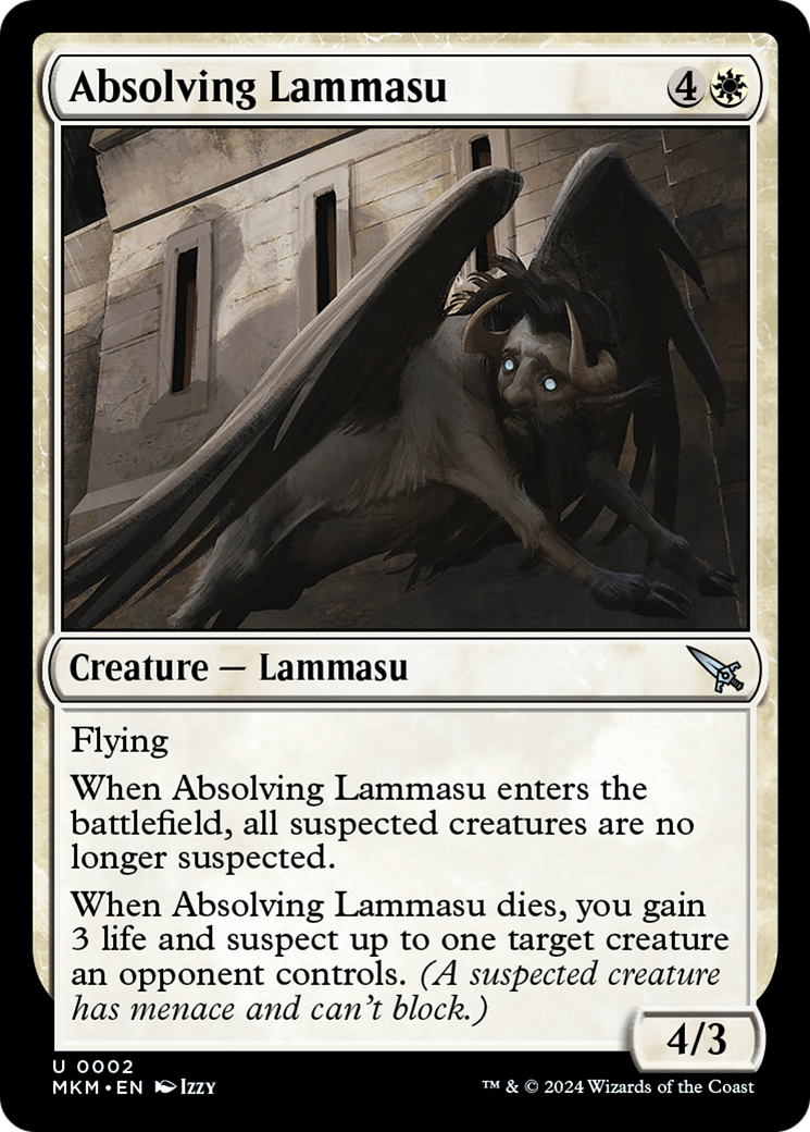 Absolving Lammasu [Murders at Karlov Manor] | Grognard Games