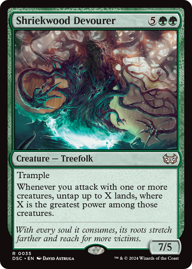 Shriekwood Devourer [Duskmourn: House of Horror Commander] | Grognard Games